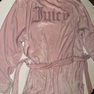 Juicy Couture Blush Velour Wrap